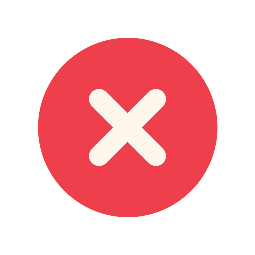 decline icon